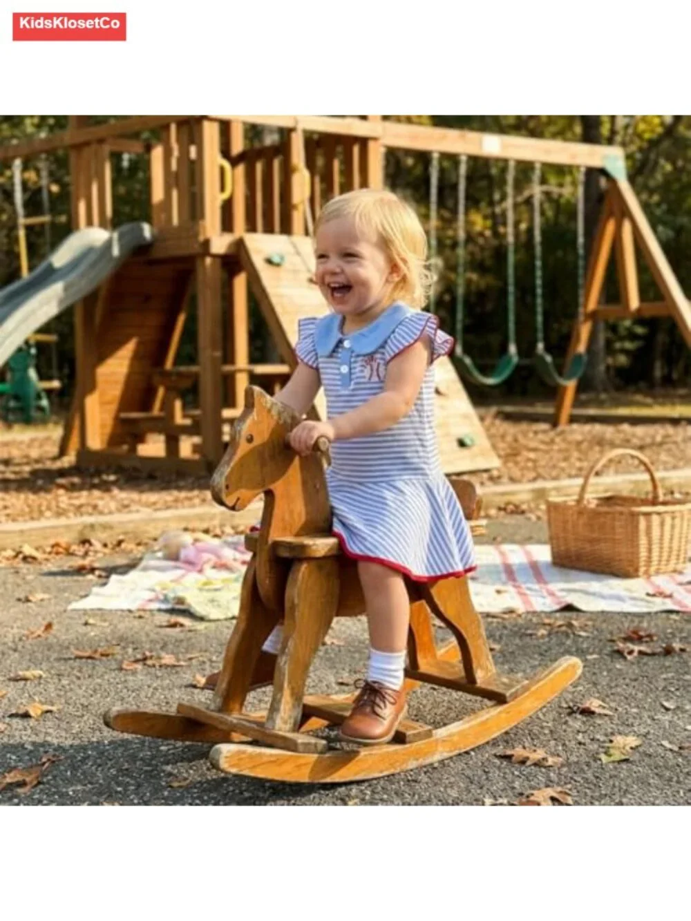 Toddler Baby Girl Sleeveless Cotton Dress with Collar Button